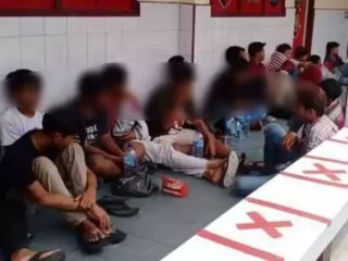 Tekab Polsek Percut Seituan Amankan 18 Pemuda dari Lokasi Berbeda