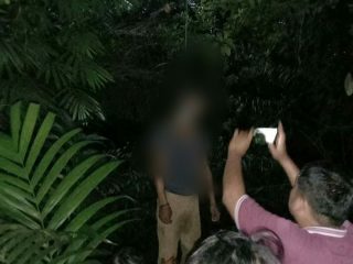 Pria Tanpa Identitas Ditemukan Tewas dengan Leher Terjerat Tali di Pohon Nangka