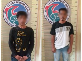 Polisi Tapteng Beraksi, 2 Pengguna Narkoba Dijebloskan ke 'Hotel Prodeo'