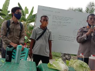 Libatkan Komunitas Bilal Mayit, Baharkam Polri Gelar Pelatihan Pupuk Organik di Medan