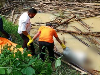 Terapung di Sungai Permina, Mayat Korban Pembunuhan di Dalam Karung Gegerkan Tanjungmorawa