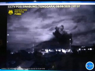 Gunung Api Sinabung di Karo Erupsi Lagi, Begini Penjelasan Pos Pengamatan PVMBG