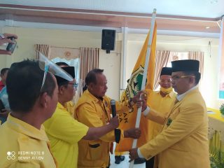 Terpilih Secara Aklamasi, Jamil Zeb Tumori Kembali Nahkodai DPD Golkar Sibolga