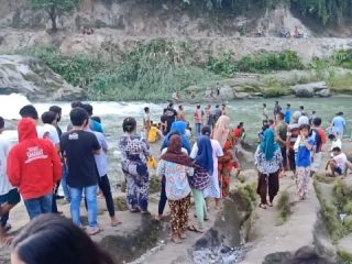 Remaja Tenggelam di Lokasi Wisata Batu Jalur Kotarih Sergai, 2 Selamat 1 Hilang