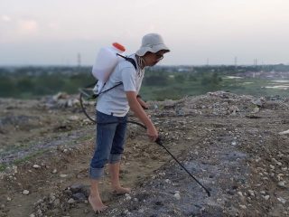 Petani Kota Kamtibmas Baharkam Polri Sulap TPA Jadi Lokasi Pertanian dan Wisata di Medan