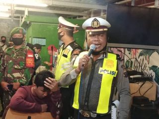 Cipta Kondisi dan Pendisiplinan Warga, Polres Tanjungbalai Gelar Patroli Gabungan