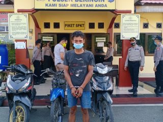 Curi Sepeda Motor Kawan Seprofesi, Nelayan Asahan Ditangkap Polisi