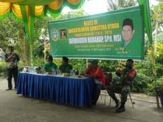 Reses ke Batangkuis, Legislator Jafaruddin Janji Realisasikan Aspirasi Warga Soal Jalur ke Tanah Wakaf