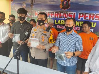 Jaringan Narkoba Tanjungbalai Dibongkar, Polres Labuhanbatu Bekuk 5 Tersangka