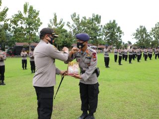 Kapoldasu Berangkatan Personel Brimob Sumut BKO Polda Metro Jaya