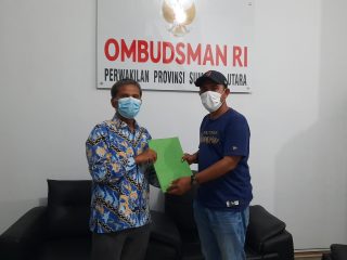 Ahli Waris Nasabah Laporkan Dugaan Maladministrasi BRI Capem PTPN2 Tanjungmorawa ke Ombudsman
