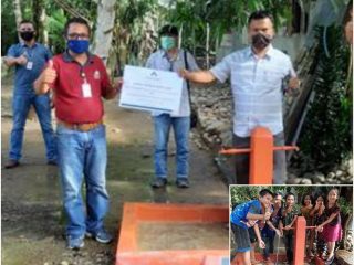 Tambang Emas Martabe Bangun Fasilitas Air Bersih di Desa Batuhoring, Batangtoru