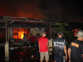 Amuk si Jago Merah di Asrama Brimob Poldasu di Medan, 14 Unit Rumah Ludes