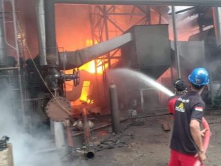 Pabrik Sarung Tangan PT Shamrock Terbakar