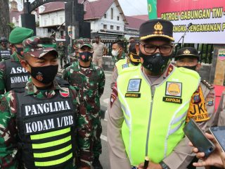 Sehari Jelang Pilkada, TNI Polri Gelar Patroli Skala Besar di Medan