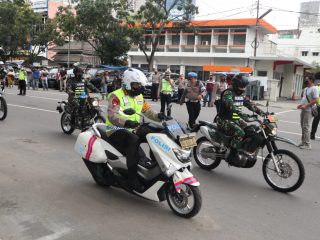 Jamin Keamanan Selama Pilkada Berlangsung, Dansat Brimob Polda Sumut Tinjau TPS