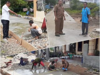 Pembangunan di Aek Sitio-tio Dirasakan Warga, Horan : Terimakasih Bupati Tapteng