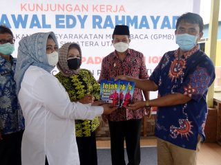 Kehadiran Rumah Baca Padepokan Iqro Diapresiasi Ketua GPMB Sumut