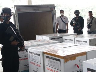40 Ribu Dosis Vaksin Covid-19 'Jatah' Sumut Tiba di Medan