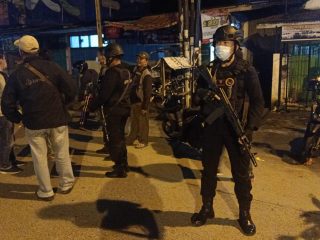 Cegah Tindak Kriminal di Malam Hari, Brimob Lakukan Patroli Cipkon di Medan