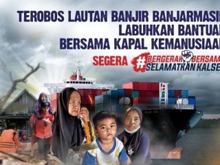 Layarkan Kapal Kemanusiaan, Bantu Para Korban Terdampak Bencana di Tanah Air