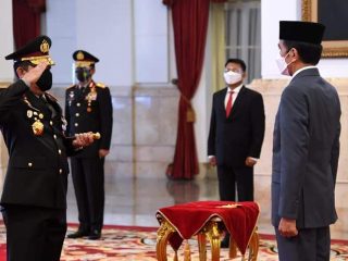 Dilantik Presiden Jokowi, Jenderal Listyo Sigit Prabowo Resmi Jabat Kapolri ke 25