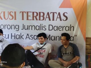 Lewat Diskusi, KontraS Sumut Dorong Jurnalis di Daerah Peduli Isu Pelanggaran HAM