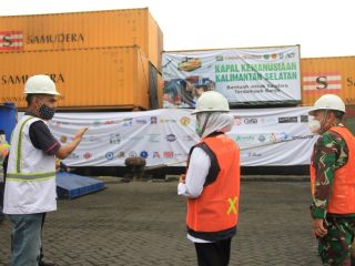 Kapal Kemanusiaan Berlayar Bawa 1.000 Bantuan untuk Kalimantan Selatan