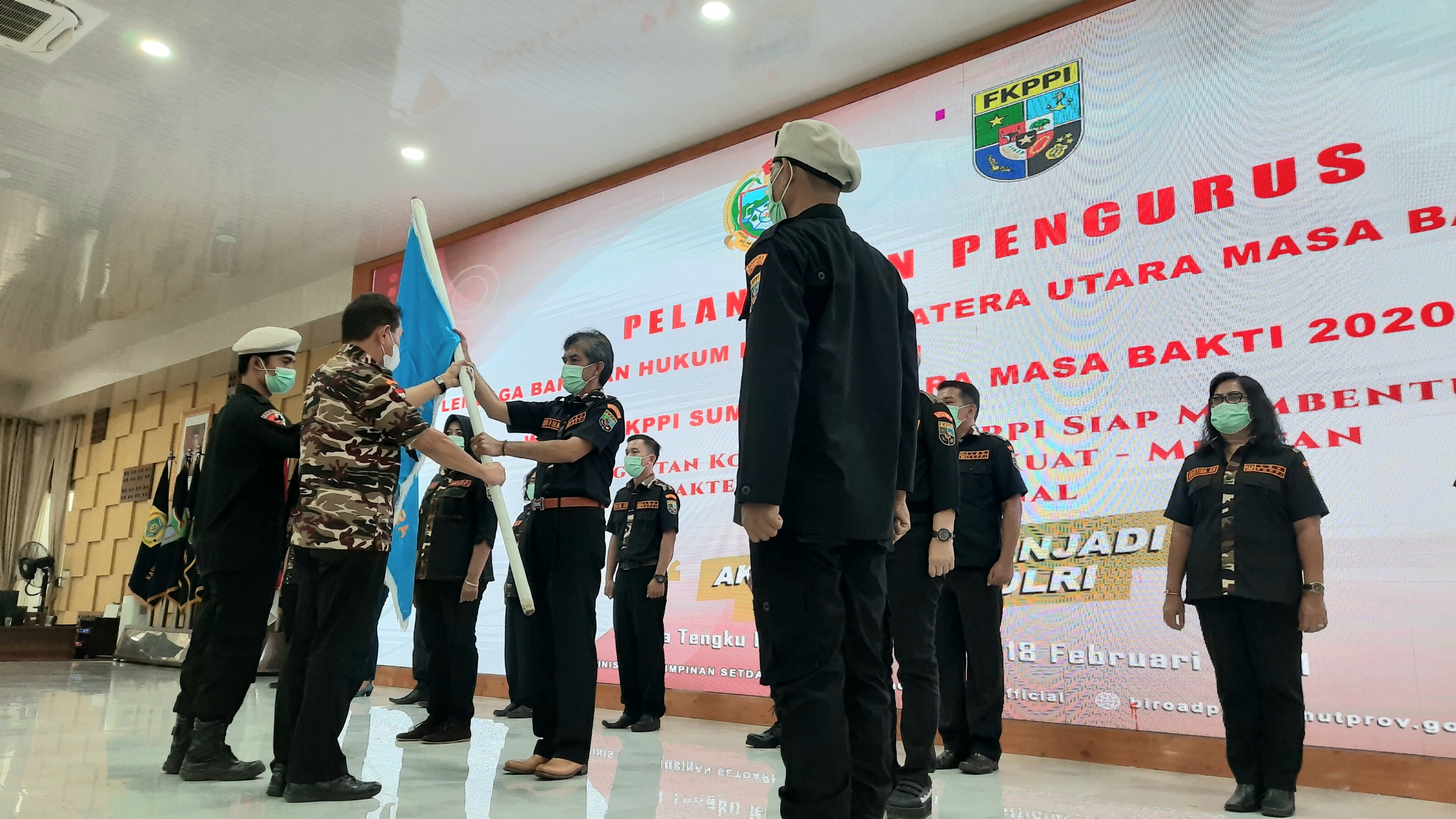 LBH dan Wanita PD II FKPPI Sumut Resmi Dilantik, Gubsu : Organisasi ini Komponen Cadangan TNI Polri