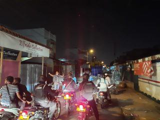 Disiplinkan Masyarakat Soal Prokes, Brimob Sumut Gelar Patroli Malam