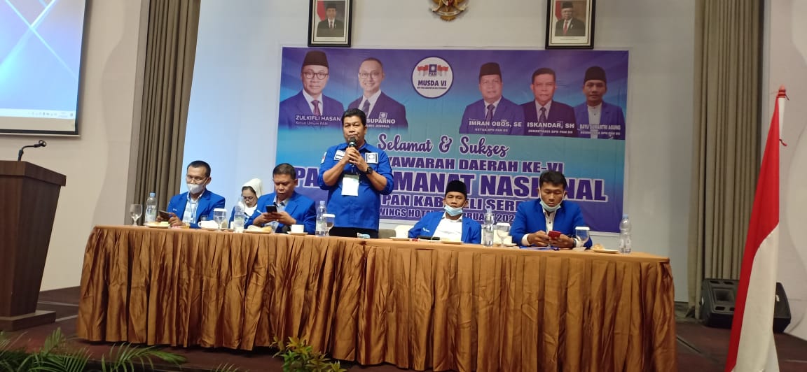Enam Formatur Kandidat Ketua DPD Partai Amanat Nasional Deliserdang Ditetapkan