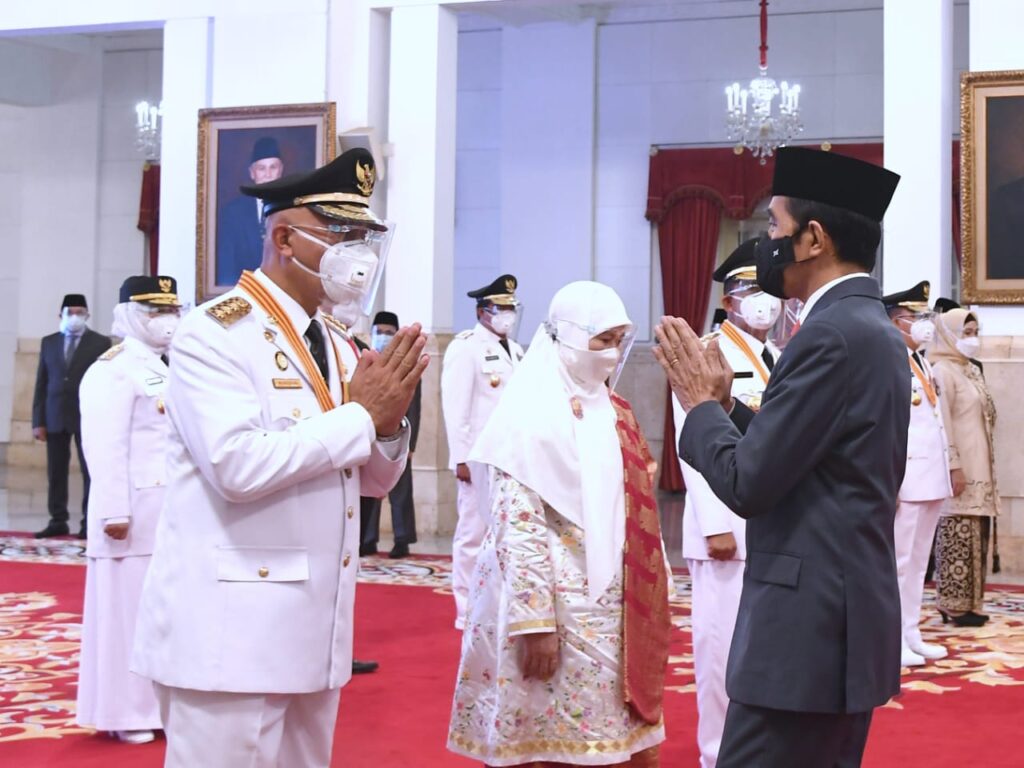 3 Pasang Gubernur dan Wakil Gubernur Periode 20212024 Dilantik