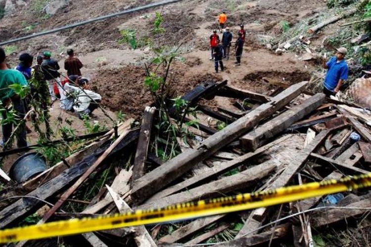 Longsor di Nganjuk, Dilaporkan 23 Orang Hilang dan 14 Orang Luka-luka