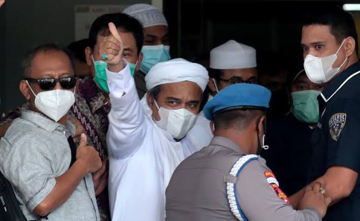 Digelar Secara Virtual, Sidang Perdana Habib Rizieq Dimulai