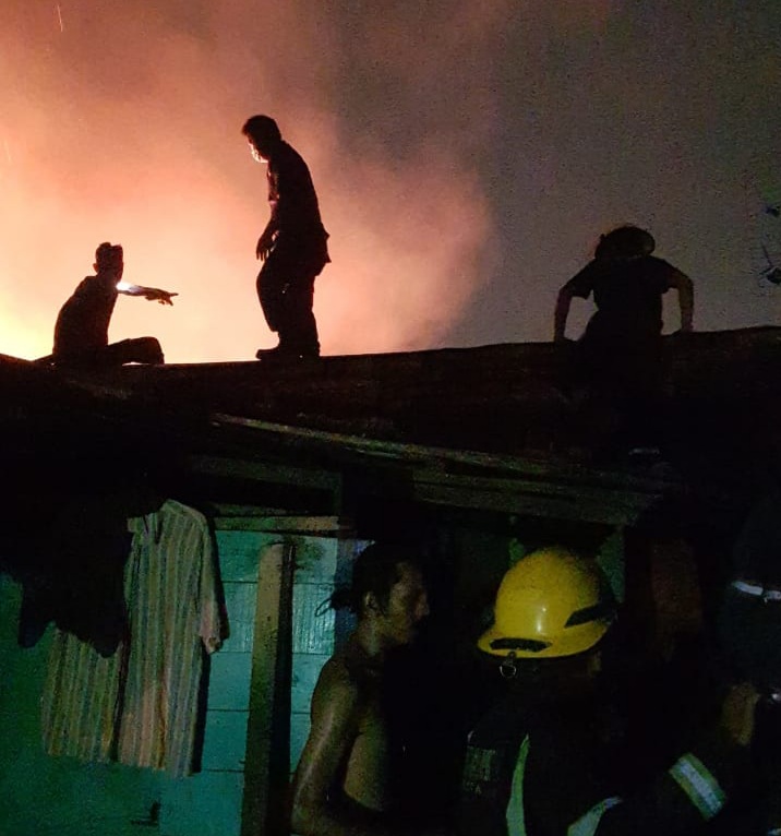 Kebakaran Hanguskan Sebuah Rumah di Jalan Jati 3, Seorang Penghuni Tewas Terpanggang