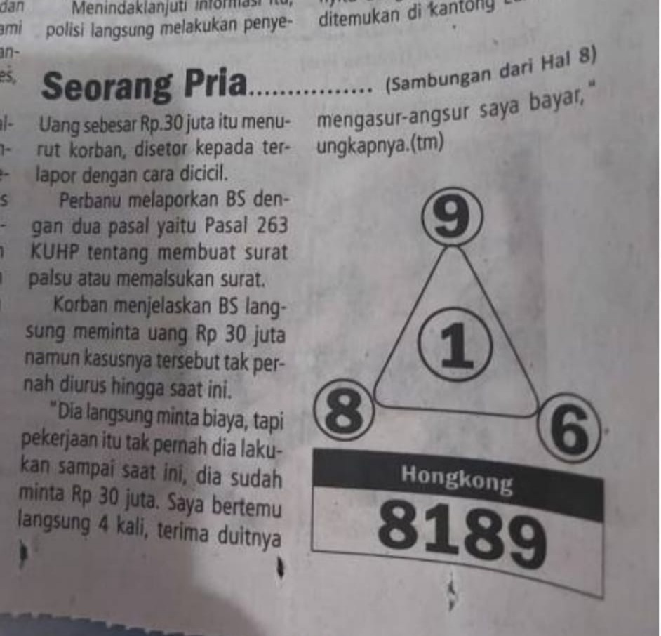 Lapor Pak Kapolda Sumut! Judi Togel Gaga dan Gogo Tak Tersentuh Hukum