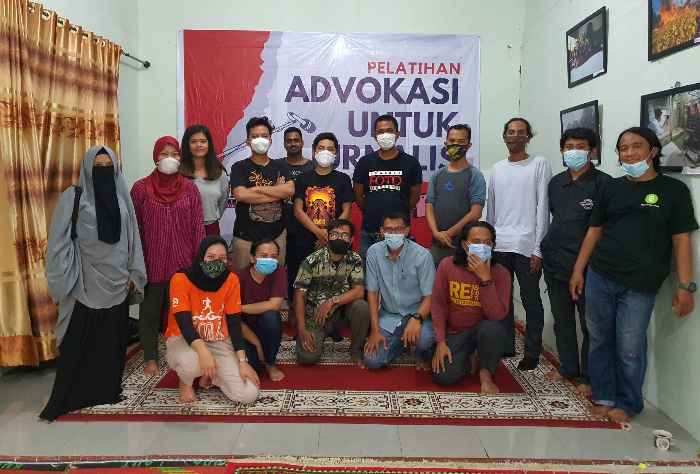 Gelar Pelatihan Advokasi untuk Jurnalis, PFI Medan Kolaborasi dengan KontraS Sumut