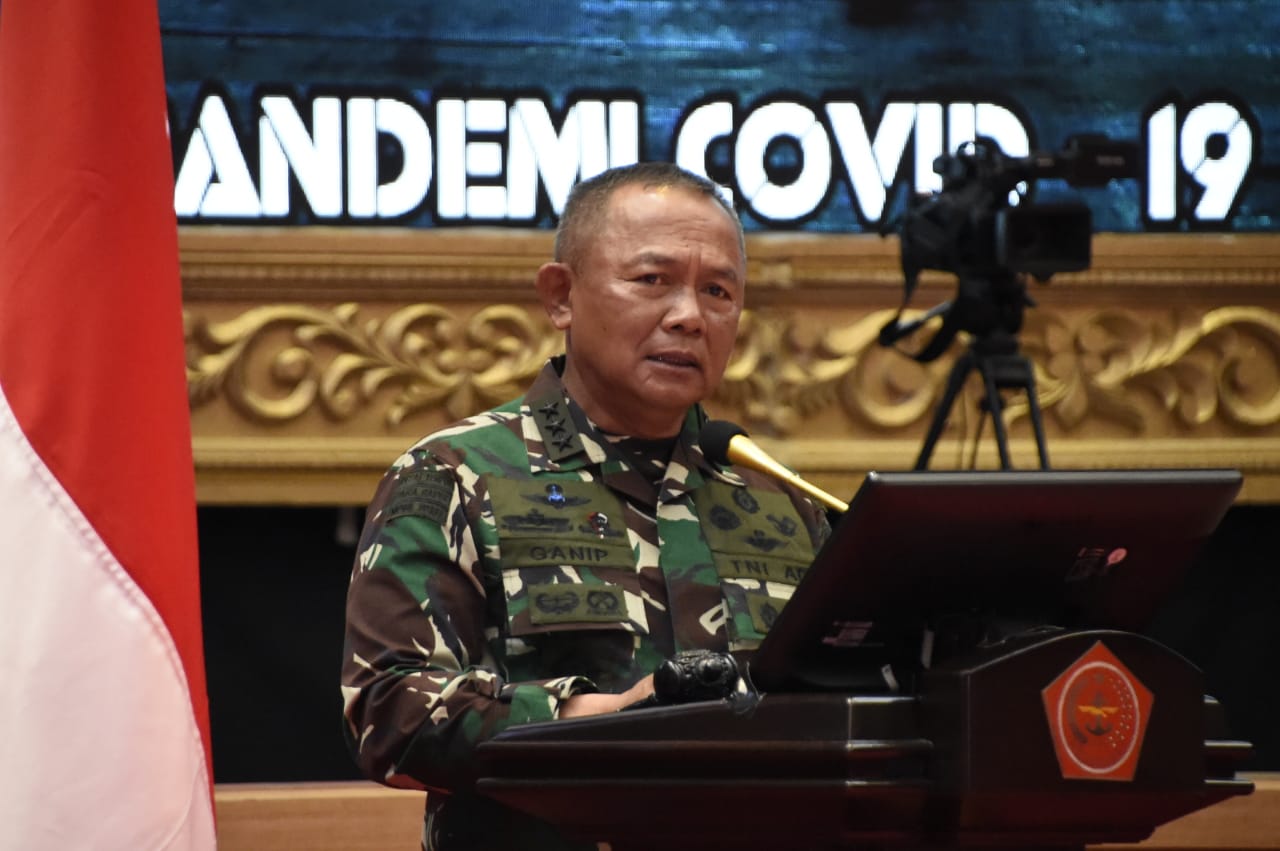 Letjen Ganip Warsito Buka Rakorpers TNI Tahun 2021