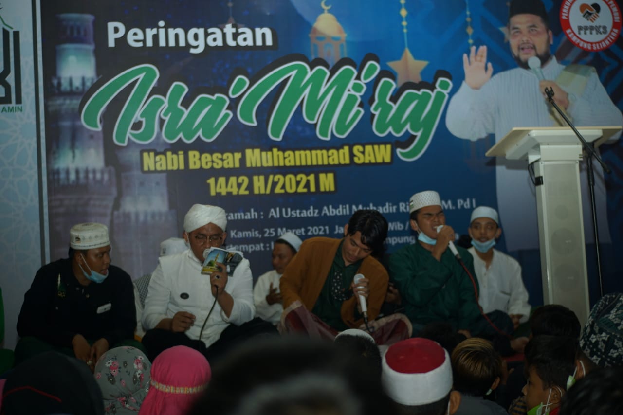 Semarak Peringatan Isra' Mi'raj di Kampung Sejahtera