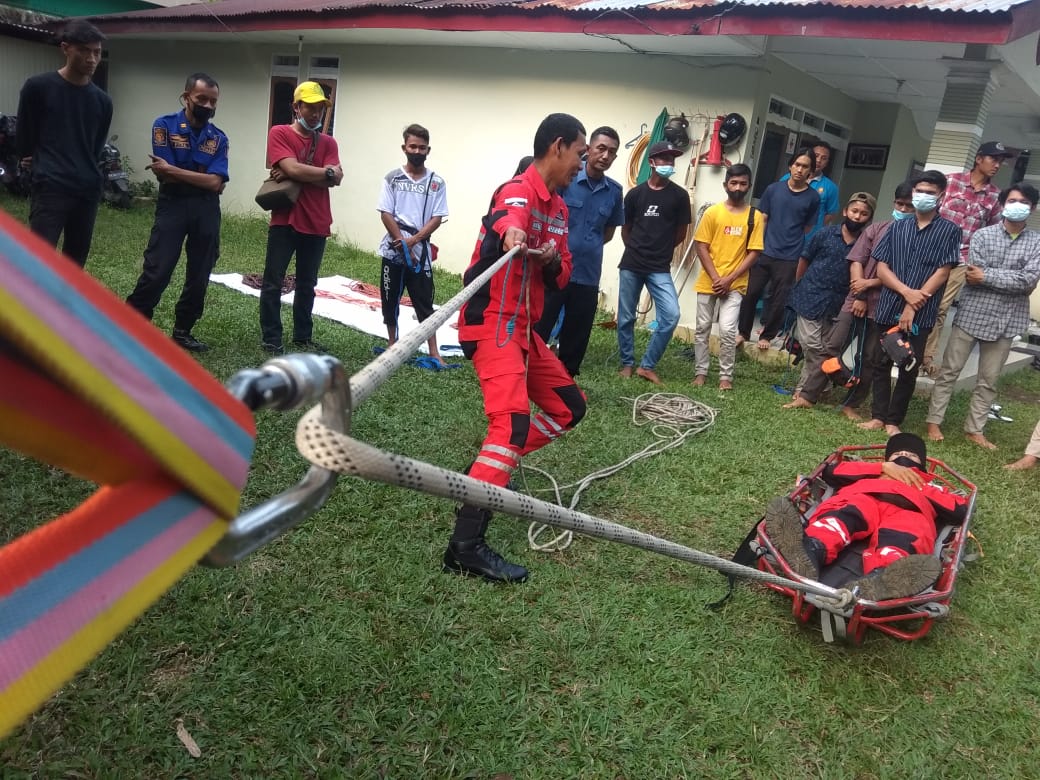 Gelar Pelatihan Penyelamatan di Medan Sulit, Sejumlah Organisasi Kolaborasi