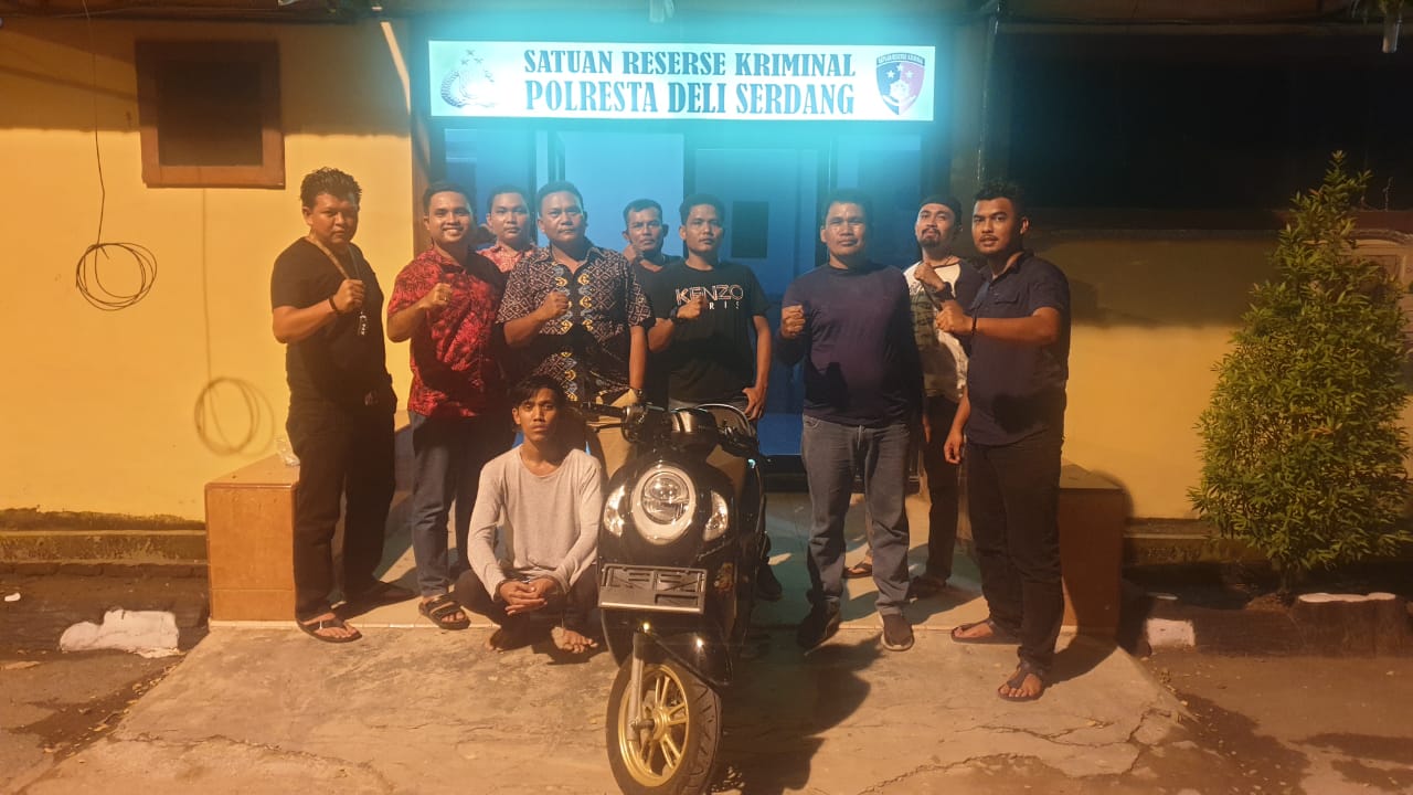 Berulah Lagi Gelapkan Sepeda Motor, Terungkap Tabir Sang Pelukis Ternyata Residivis