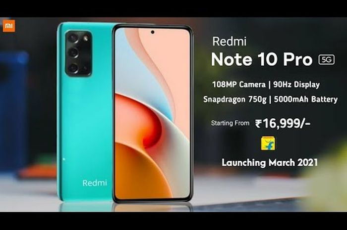 Rilis 4 Maret, Redmi Note 10 Gunakan Kamera Canggih