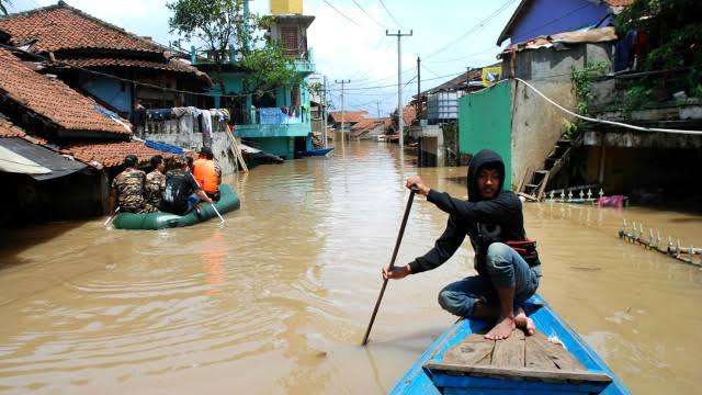 Empat Ruas Jalan Raya di Bandung Terendam Banjir