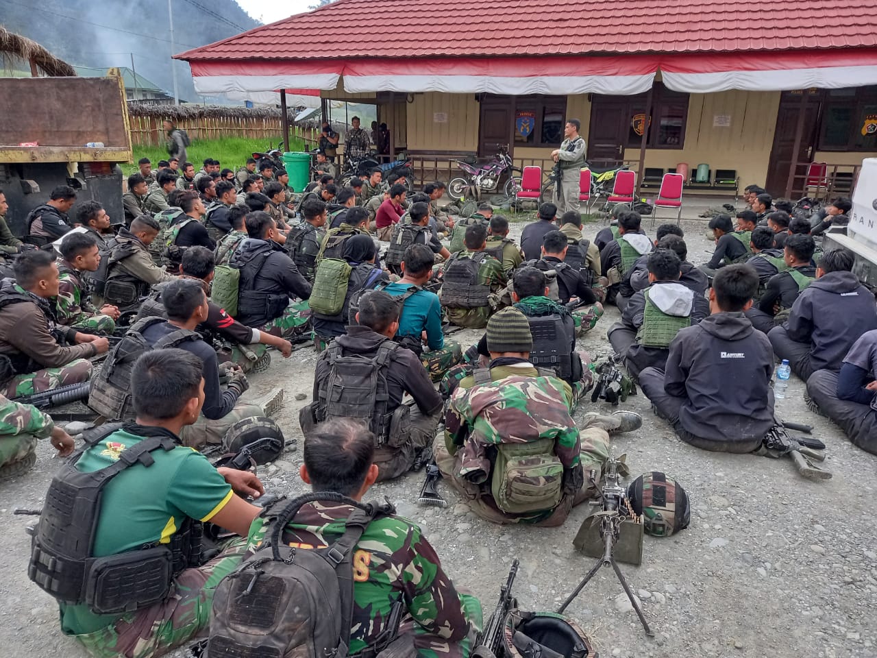 Kontak Senjata di Mayuberi, TNI Polri Tembak Mati 2 Teroris Kelompok Lekagak Telenggen