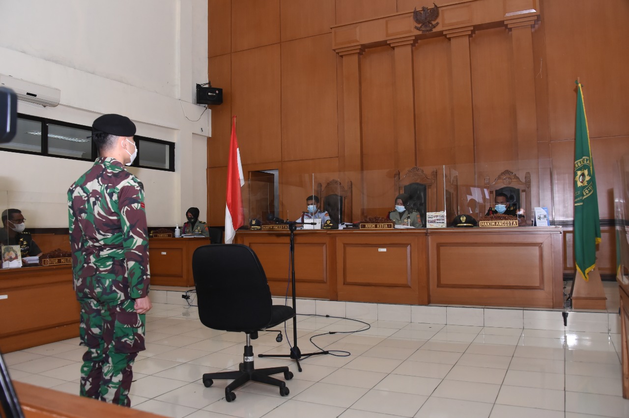 Terdakwa Kasus Penyerangan Polsek Ciracas Jalani Sidang Putusan