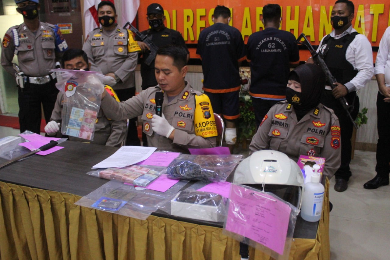 Dor! 2 Perampok Gudang PT Indomarco Adi Prima Ditembak Polres Labuhanbatu