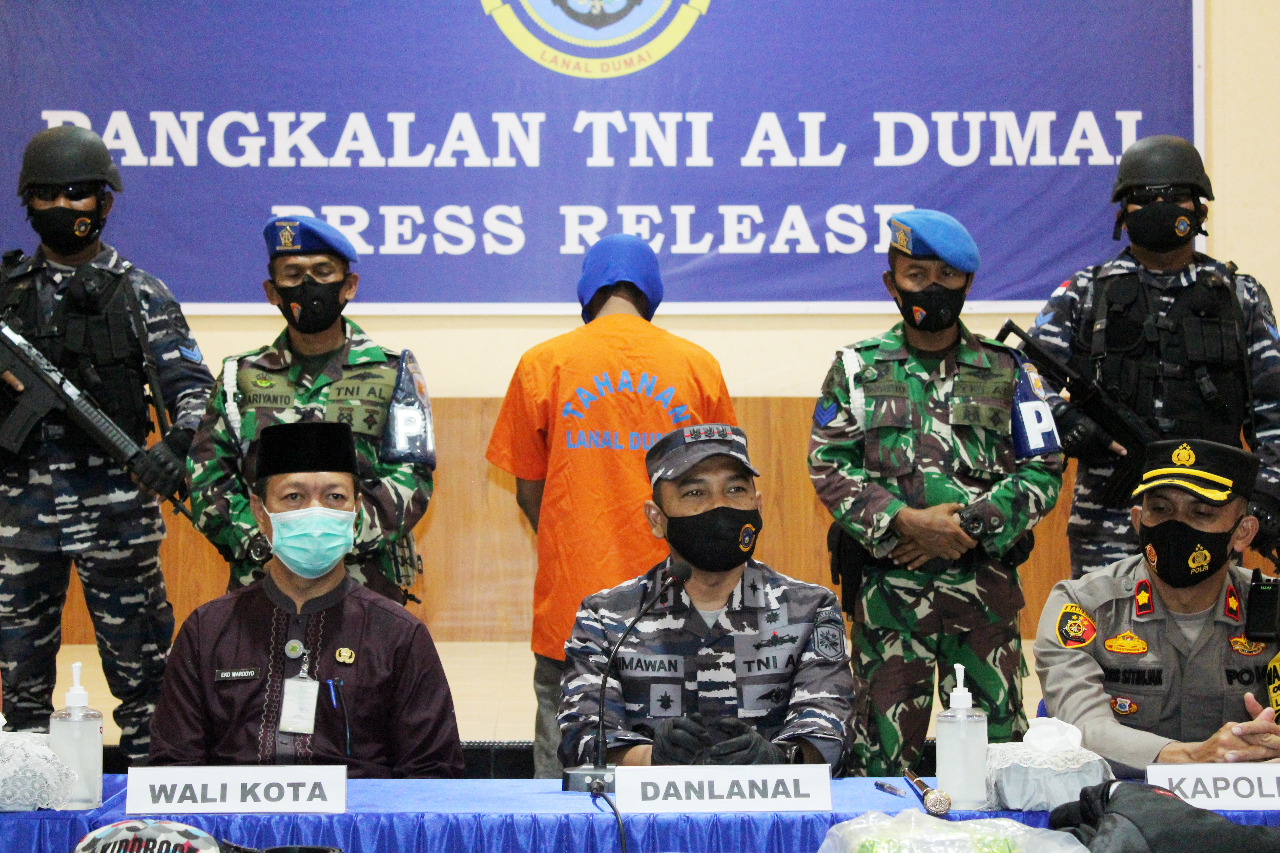 TNI AL Kembali Gagalkan Penyelundupan 1 Kg Lebih Sabu Asal Malaysia