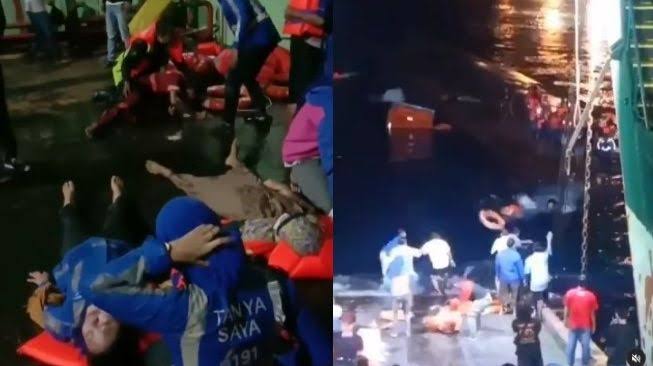 Kapal Penumpang KMP Yunice Tenggelam di Perairan Pelabuhan Gilimanuk