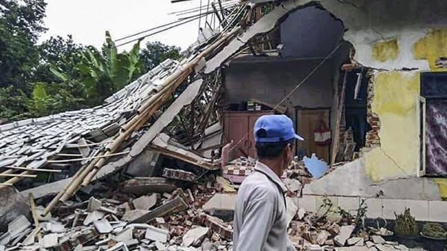 Gempa Maluku, Puluhan Rumah dan Tempat Ibadah Rusak