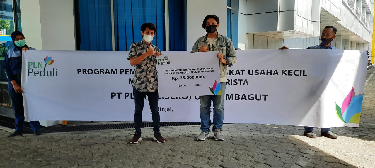 Kembali Salurkan CSR, PLN Peduli Dukung Pelatihan Barista